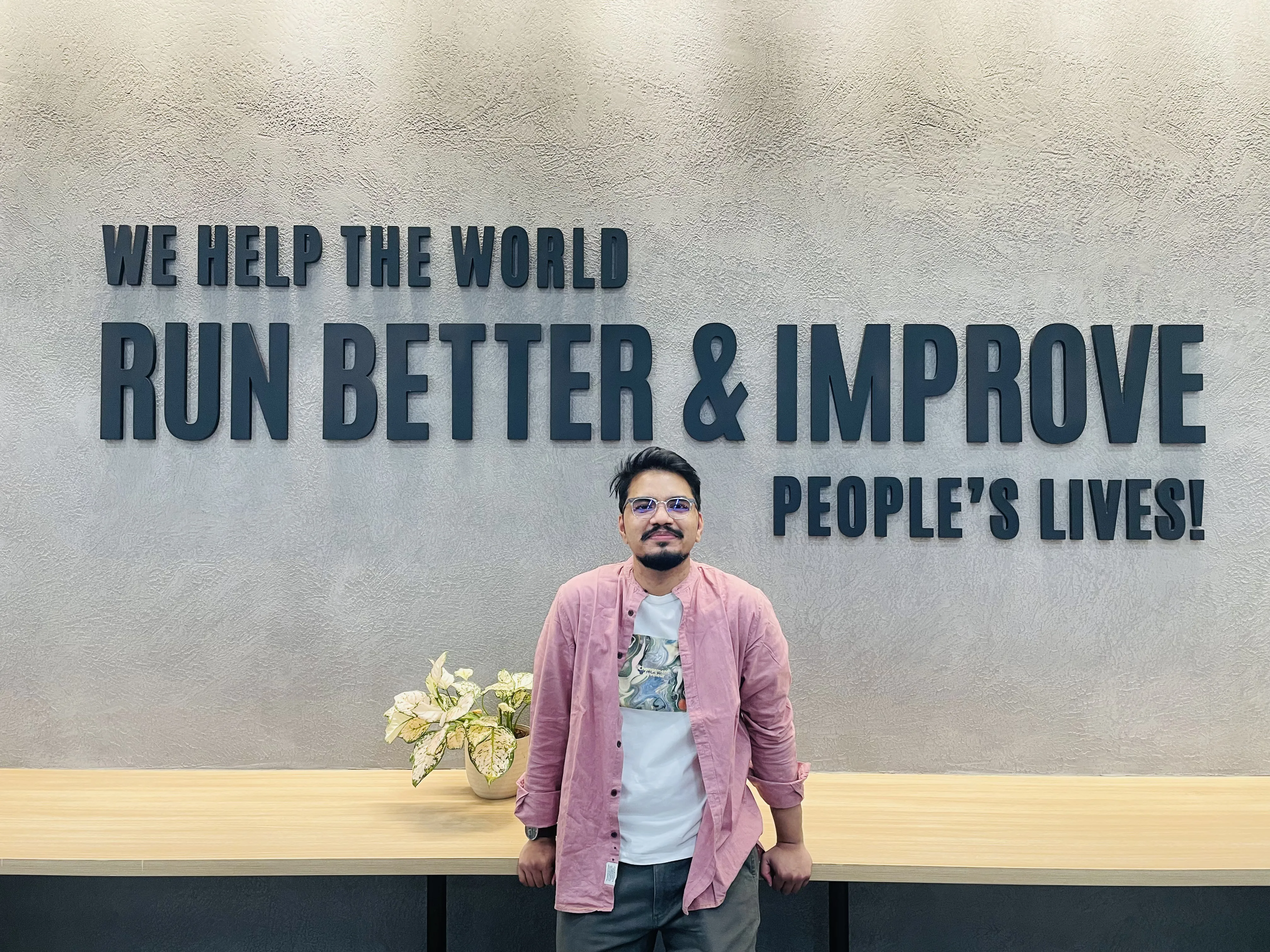 At the SAP Labs India campus